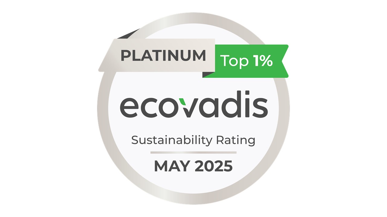 Arcadyan Awarded 2025 EcoVadis Platinum Rating, Recognized Top 1% of Global Companies for Sustainability Performance